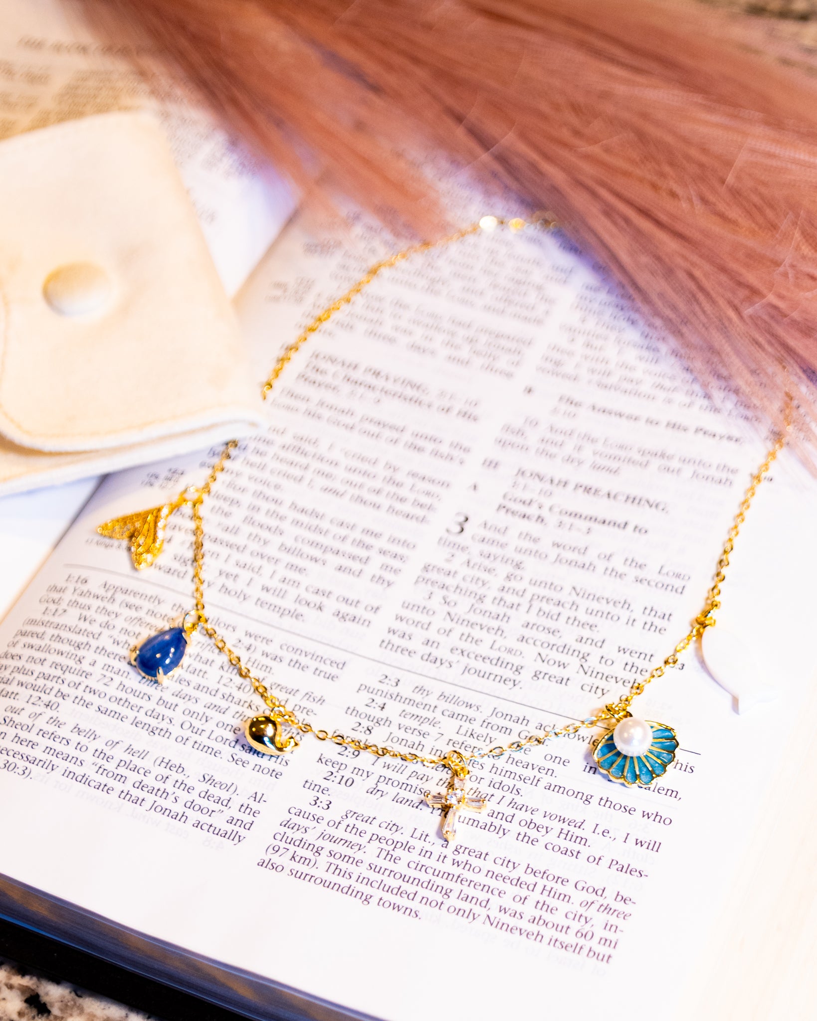 Trust Your Calling • Jonah's Heart • Charm Necklace