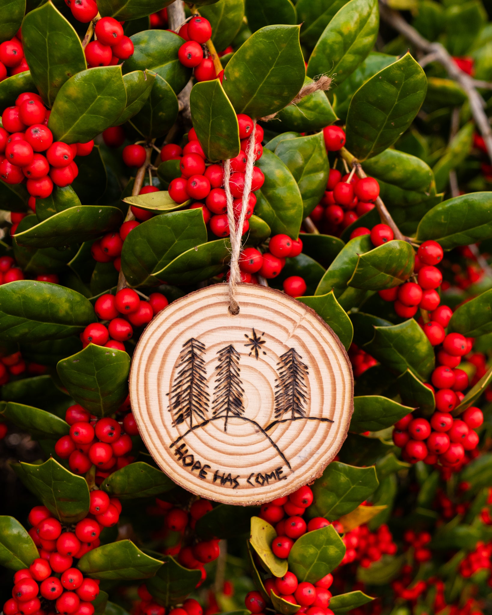 Hope Has Come • Three Trees • Ornament