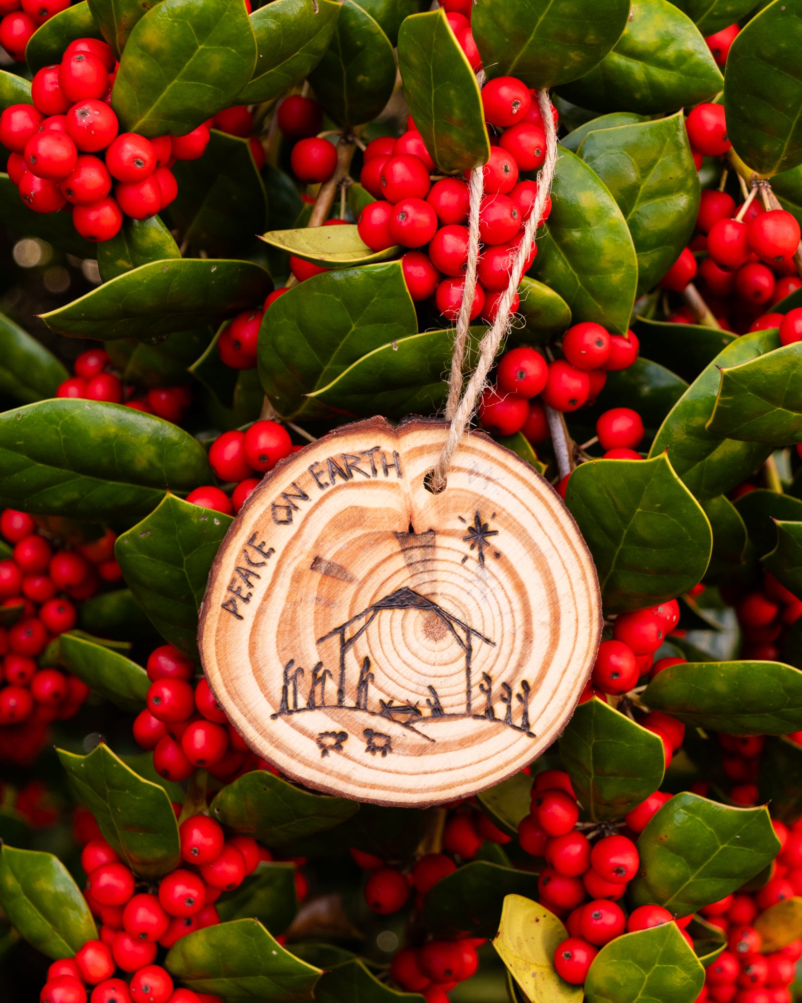 Peace on Earth • Nativity • Ornament