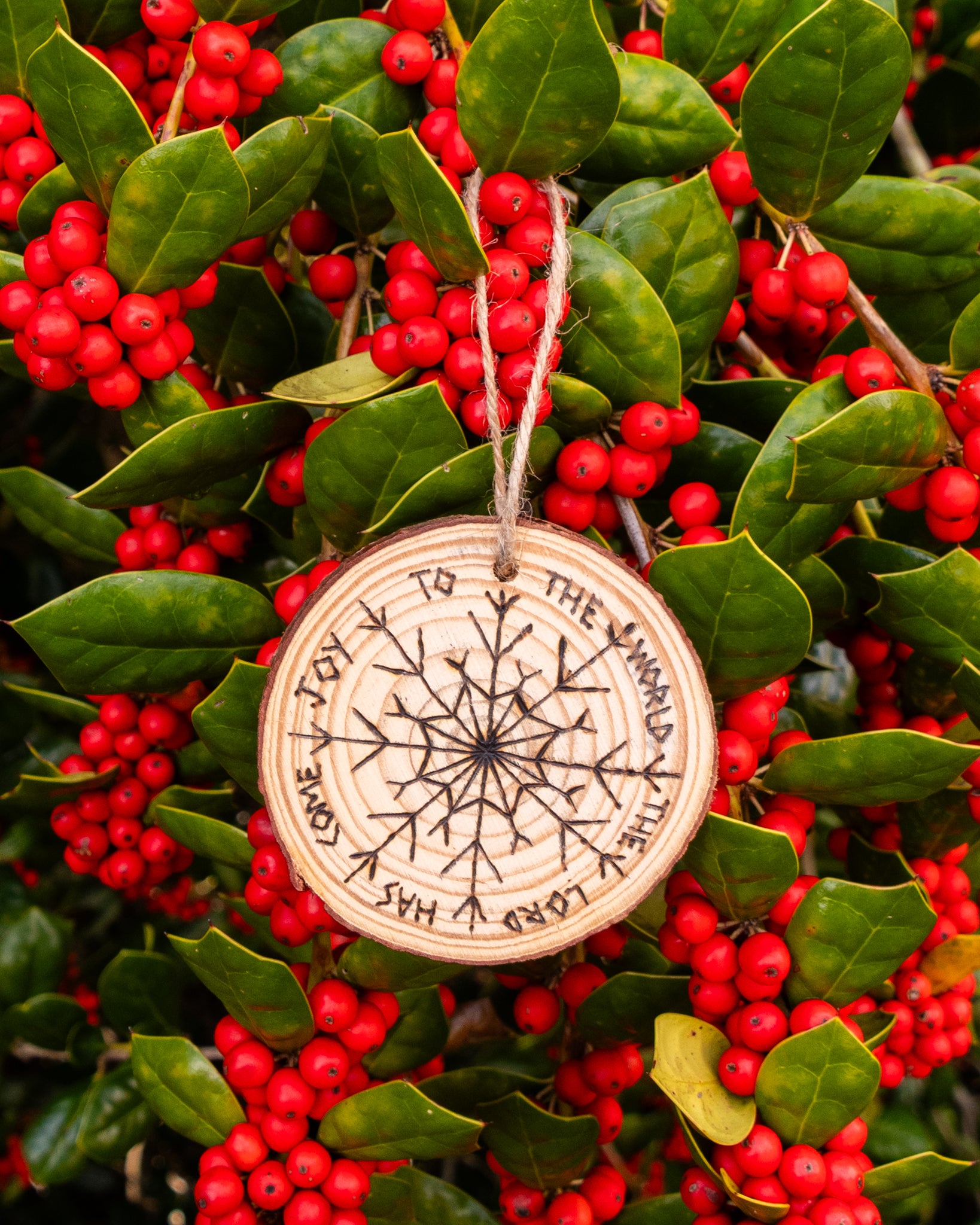 Joy to the World • Snowflake • Ornament